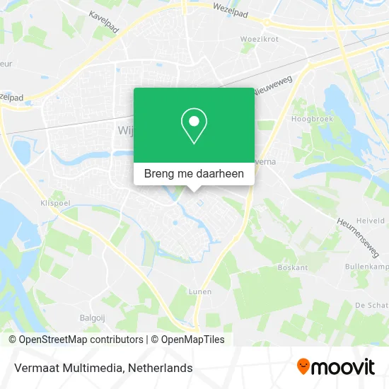Vermaat Multimedia kaart