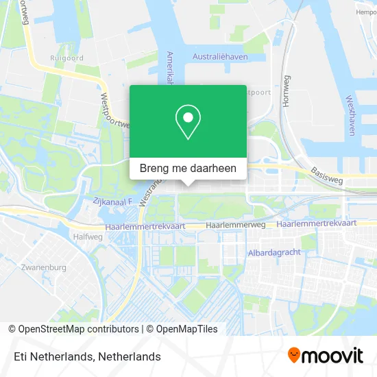 Eti Netherlands kaart