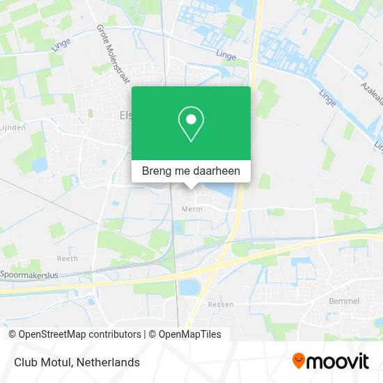 Club Motul kaart