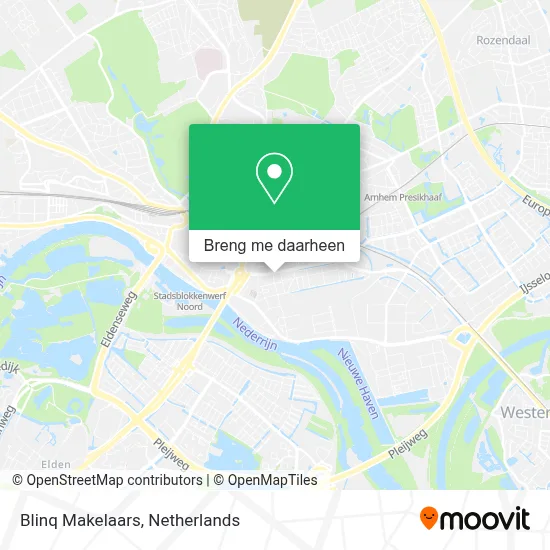 Blinq Makelaars kaart
