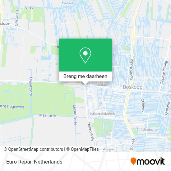 Euro Repar kaart