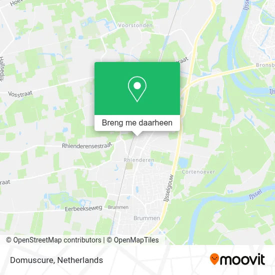 Domuscure kaart