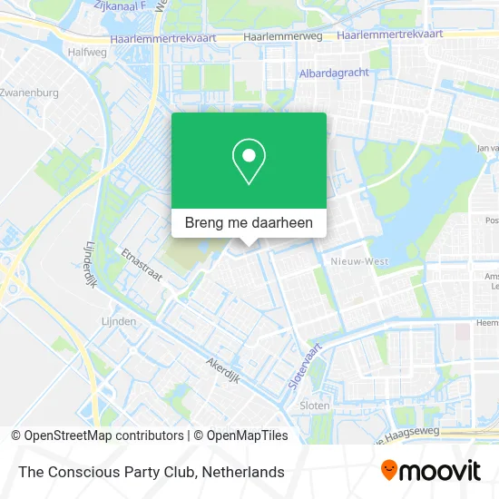 The Conscious Party Club kaart