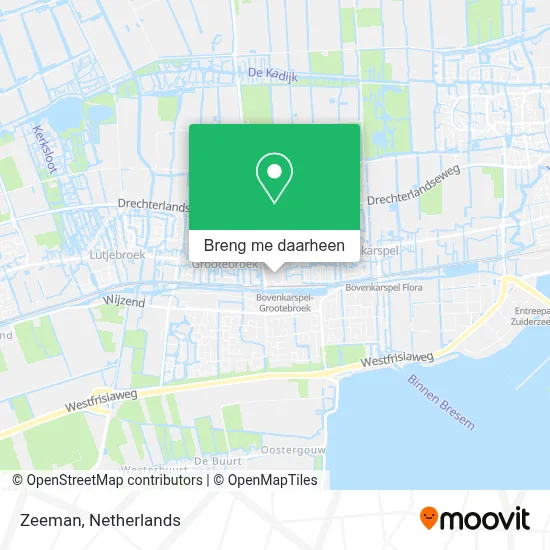 Zeeman kaart