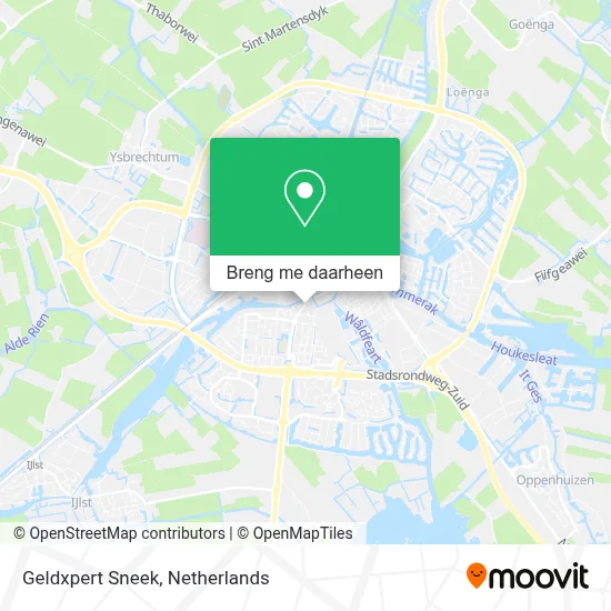Geldxpert Sneek kaart