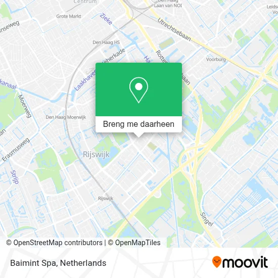 Baimint Spa kaart