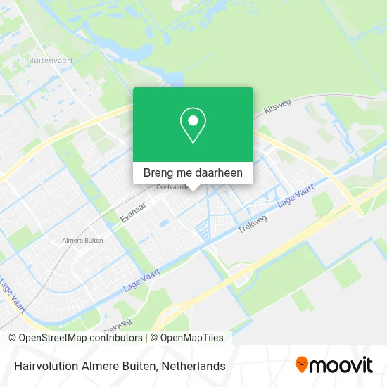 Hairvolution Almere Buiten kaart