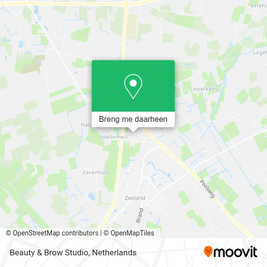 Beauty & Brow Studio kaart