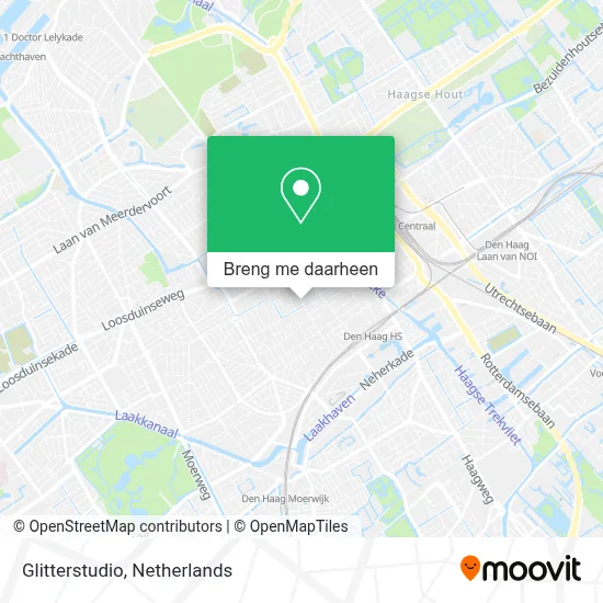 Glitterstudio kaart