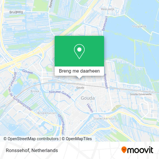 Ronssehof kaart