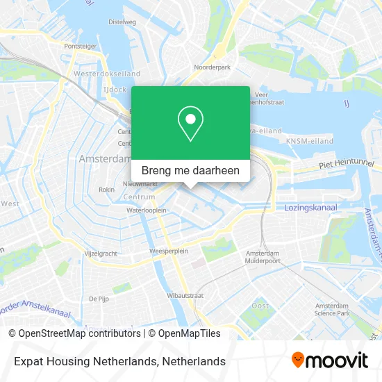 Expat Housing Netherlands kaart