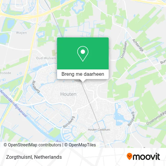 Zorgthuisnl kaart