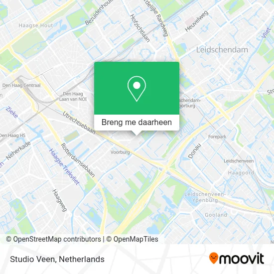 Studio Veen kaart