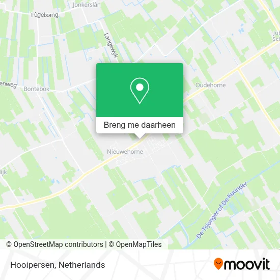 Hooipersen kaart