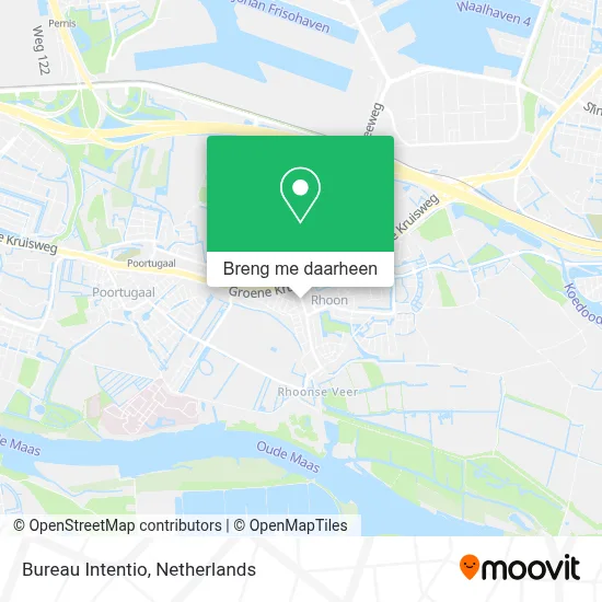 Bureau Intentio kaart