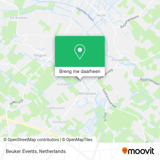 Beuker Events kaart
