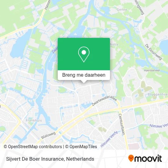 Sijvert De Boer Insurance kaart