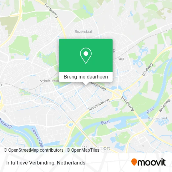 Intuïtieve Verbinding kaart