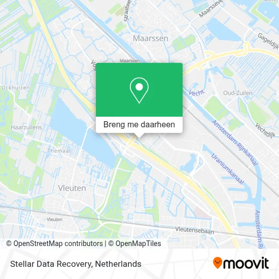 Stellar Data Recovery kaart