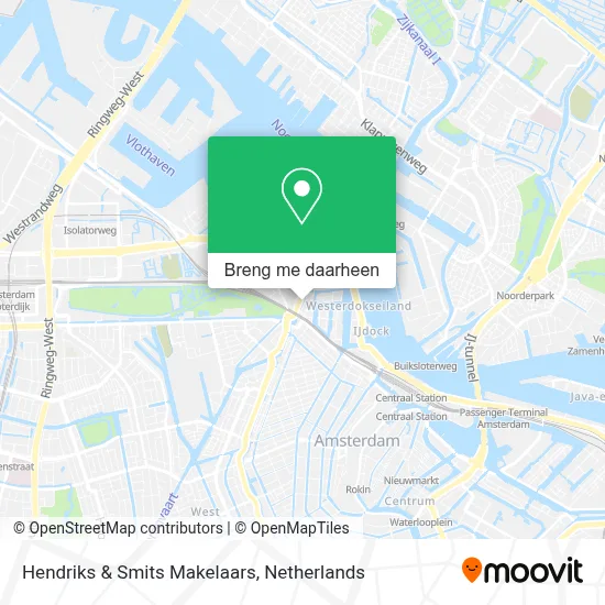 Hendriks & Smits Makelaars kaart