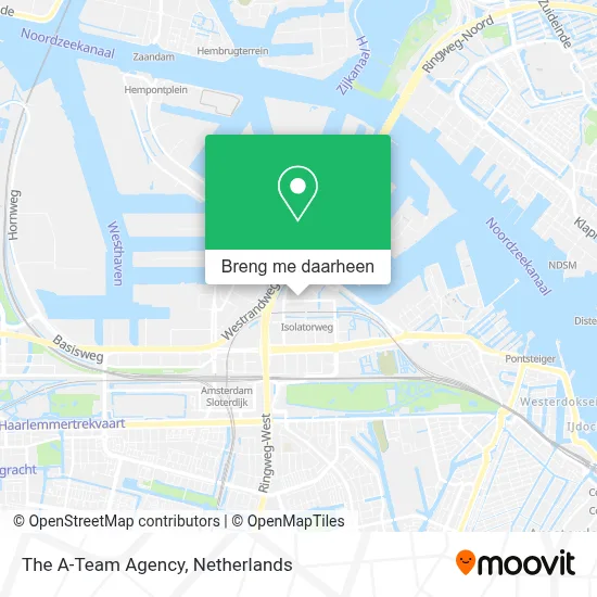 The A-Team Agency kaart