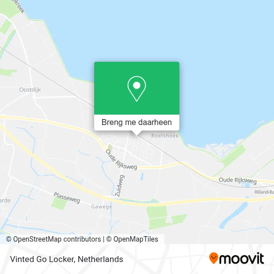 Vinted Go Locker kaart