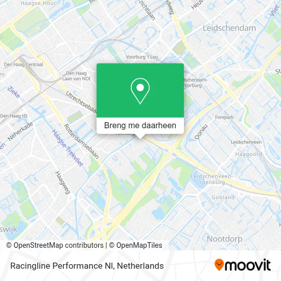 Racingline Performance Nl kaart