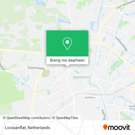 Loolaanflat kaart