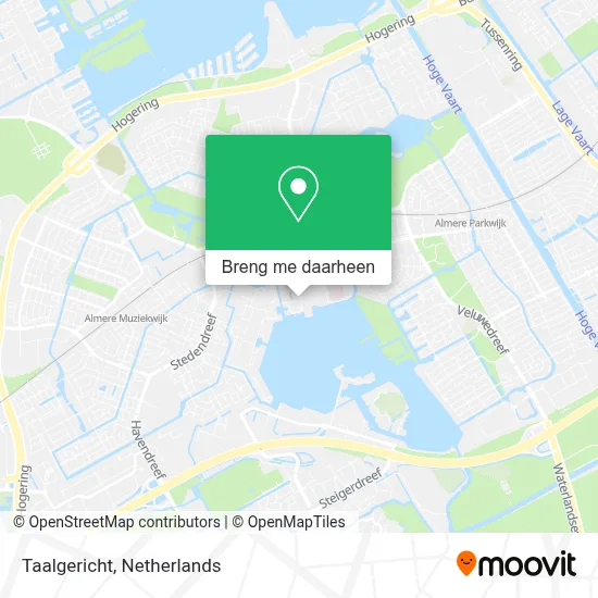Taalgericht kaart