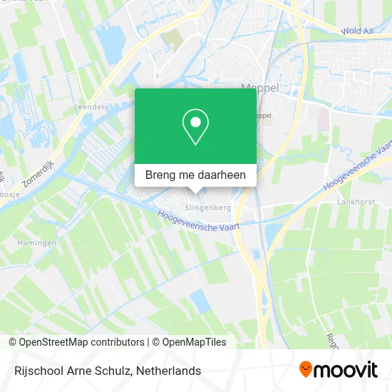 Rijschool Arne Schulz kaart