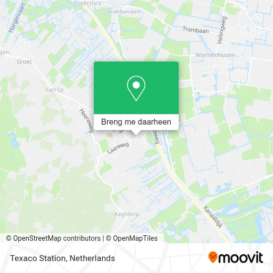 Texaco Station kaart