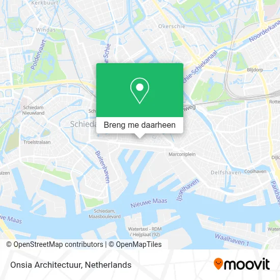Onsia Architectuur kaart