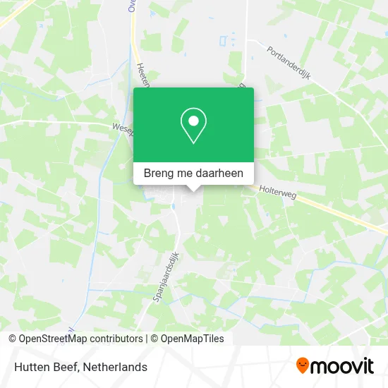 Hutten Beef kaart