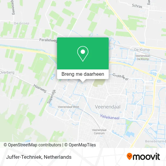 Juffer-Techniek kaart