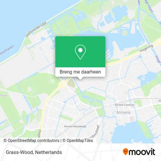 Grass-Wood kaart