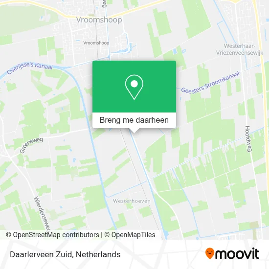 Daarlerveen Zuid kaart