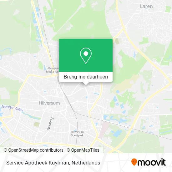 Service Apotheek Kuylman kaart