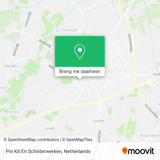 Pnl Kit En Schilderwerken kaart