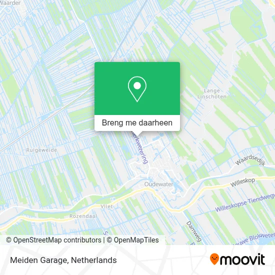 Meiden Garage kaart