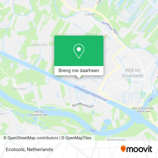 Ecotools kaart