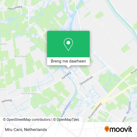 Mru Cars kaart
