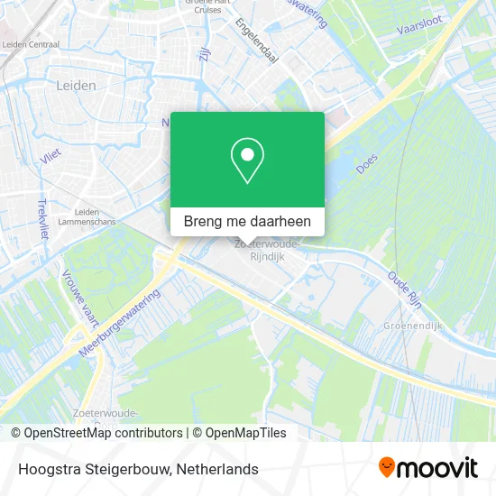Hoogstra Steigerbouw kaart