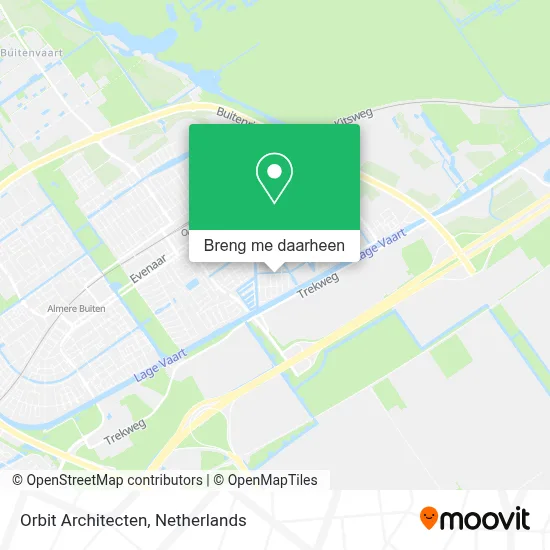 Orbit Architecten kaart
