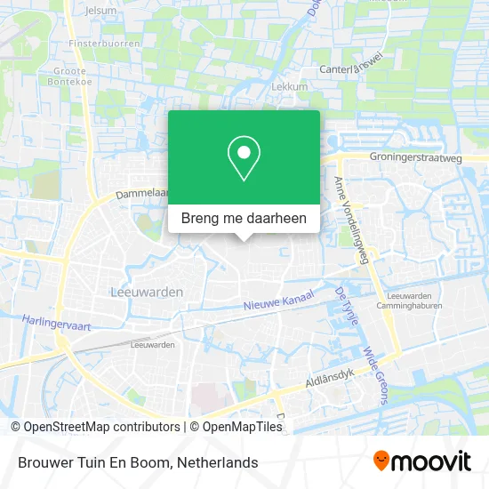 Brouwer Tuin En Boom kaart