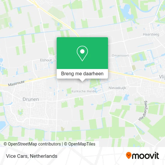 Vice Cars kaart