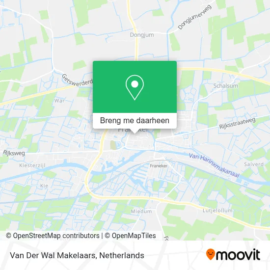 Van Der Wal Makelaars kaart