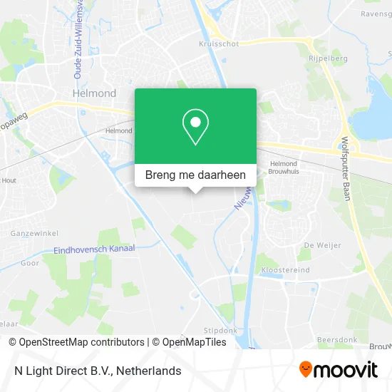 N Light Direct B.V. kaart