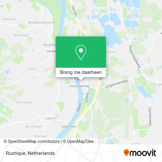 Rustique kaart