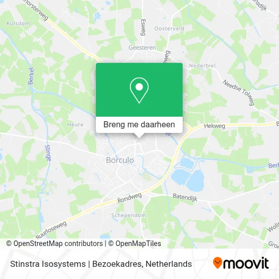 Stinstra Isosystems | Bezoekadres kaart