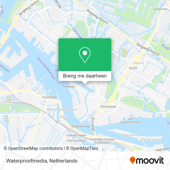 Waterproofmedia kaart